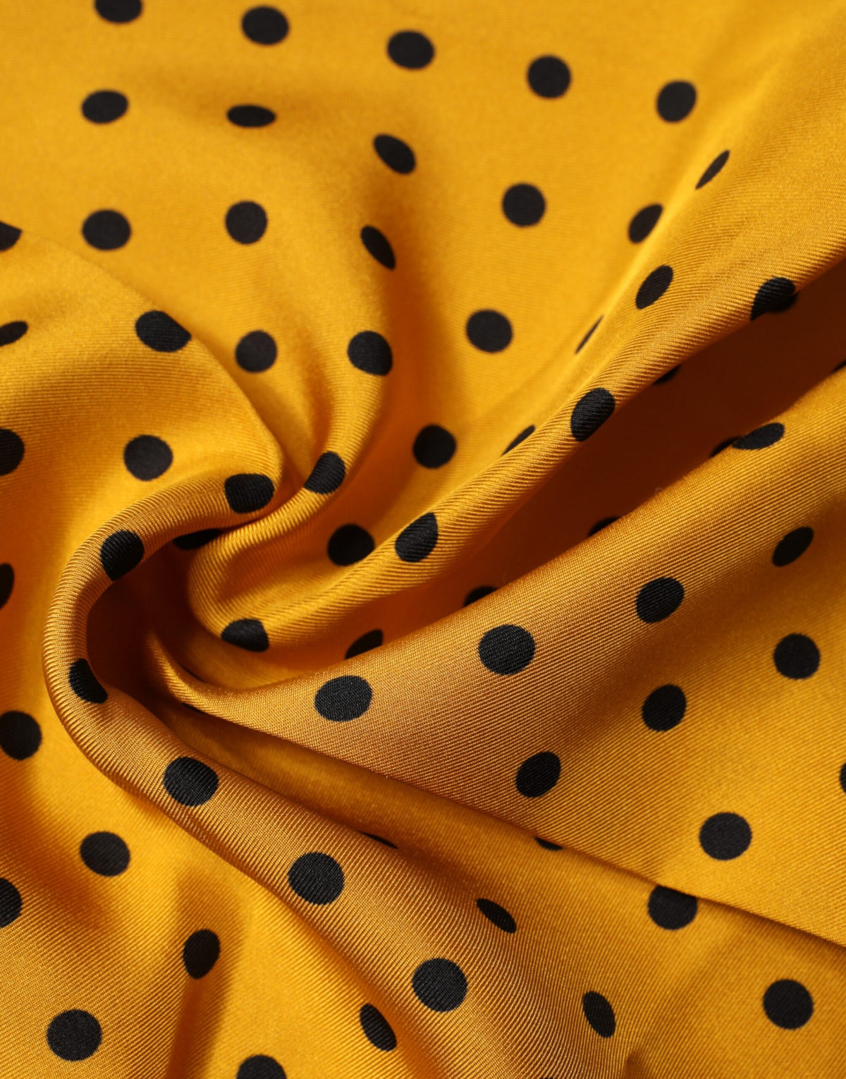 Foulard carré Dolce &amp; Gabbana à pois orange