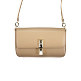 Furla Camelia XL Sac à Bandoulière en Cuir Beige pour Femme