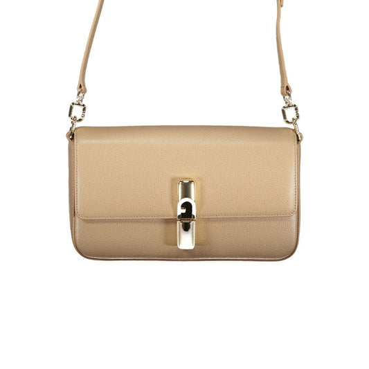 Sac à bandoulière Furla en cuir beige pour femme