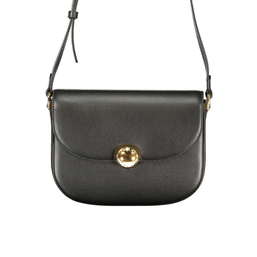 Furla Black Leather Women Crossbody Bag