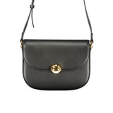 Furla Black Leather Women Crossbody Bag