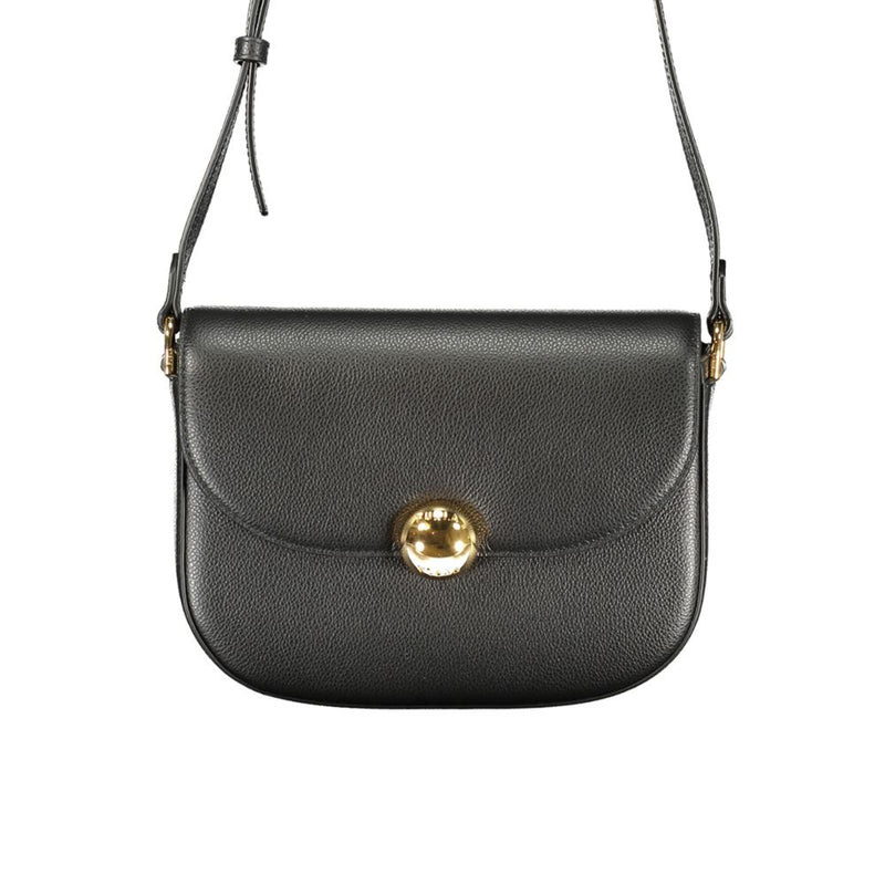 Furla Black Leather Women Crossbody Bag
