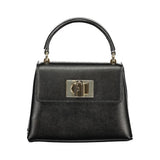 Furla Nero Leather Handbag for Women - Élégance et Fonctionnalité