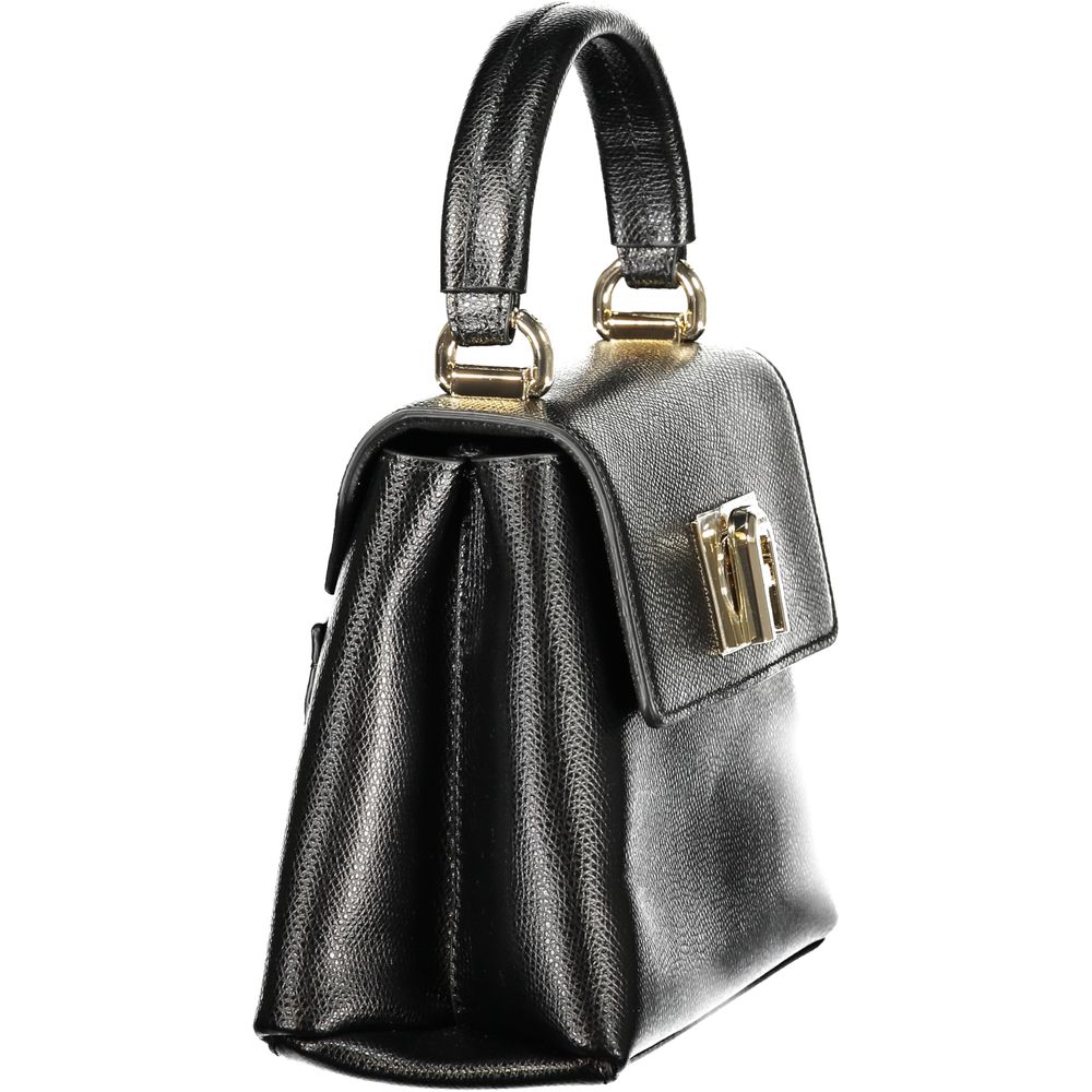 Furla Nero Leather Handbag for Women - Élégance et Fonctionnalité