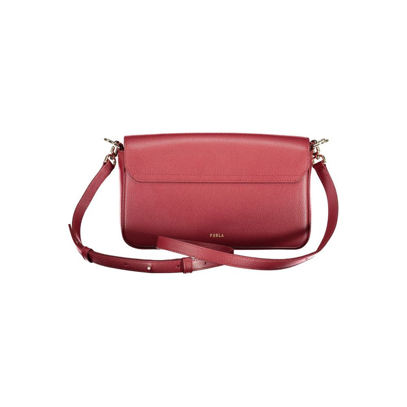 Furla 1927 Sac à Main en Cuir Rouge pour Femmes