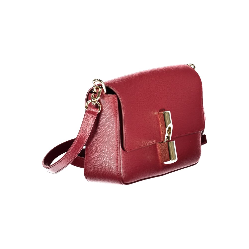 Furla 1927 Sac à Main en Cuir Rouge pour Femmes