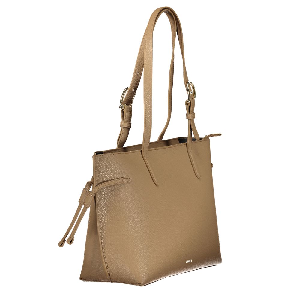 Furla Marrone Sac en Cuir - Design Italien Luxueux
