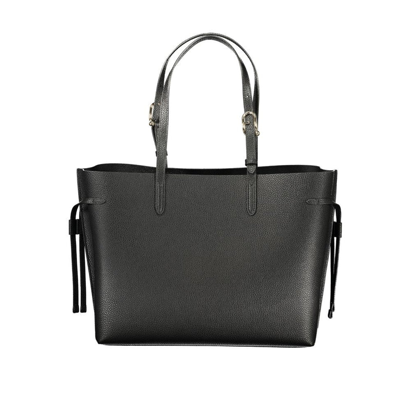 Furla Nero Leather Women Bag - Elegant and Functional Handbag