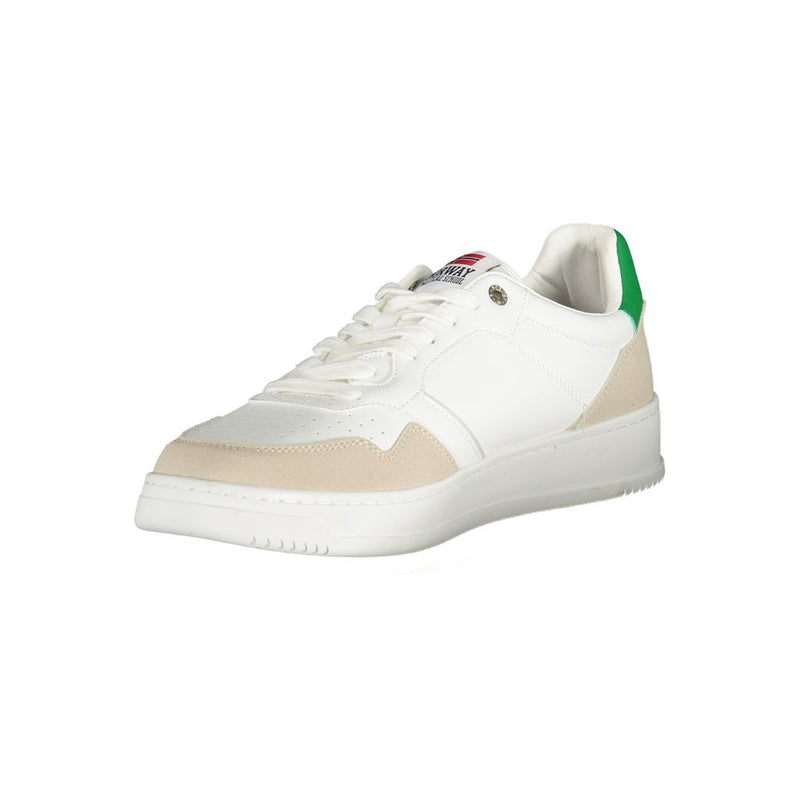 Norway 1963 Men's White Polyurethane Sneakers - Style & Comfort