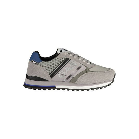 Baskets homme en polyester gris gaz