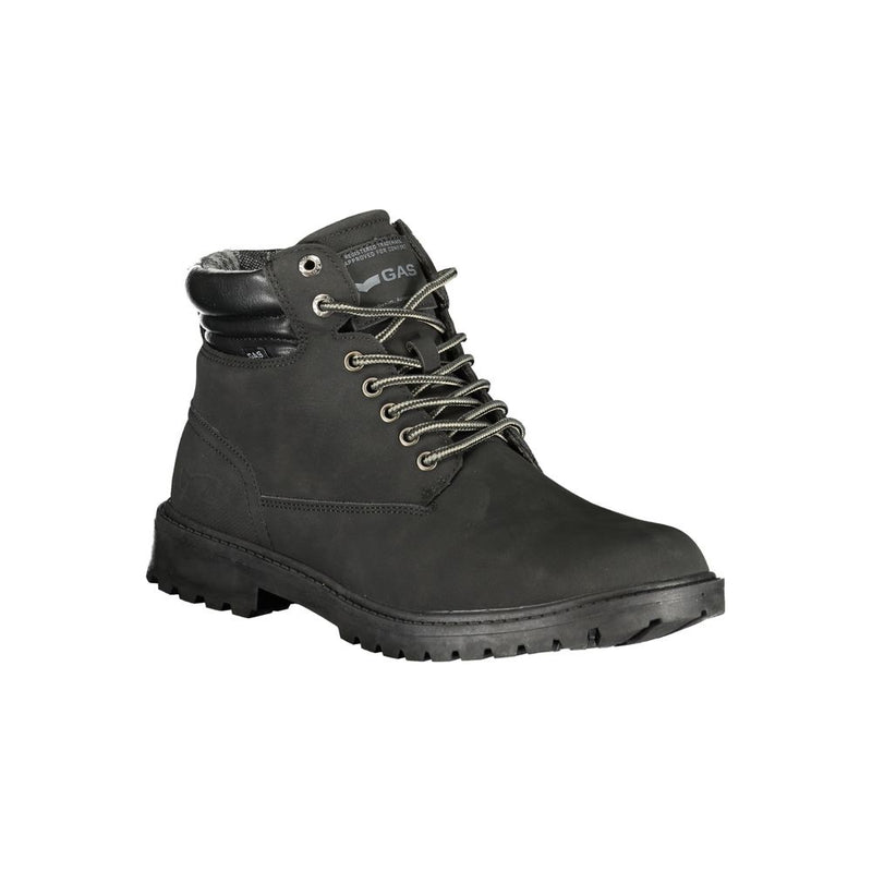 Botte Cheville Homme Gas OMY NBX en Polyuréthane Noir