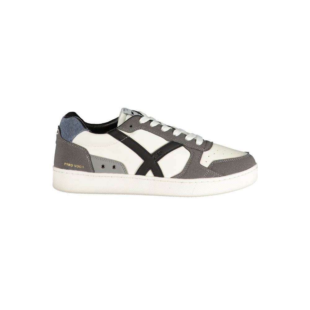 Gas Bianco Polyester Men Sneaker - Sammy LTX Sports Shoe