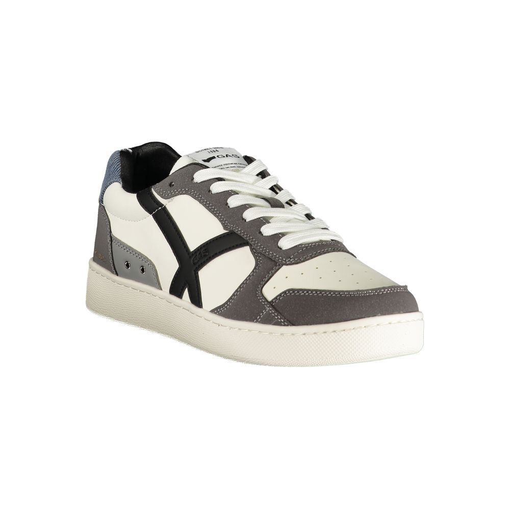 Gas Bianco Polyester Men Sneaker - Sammy LTX Sports Shoe