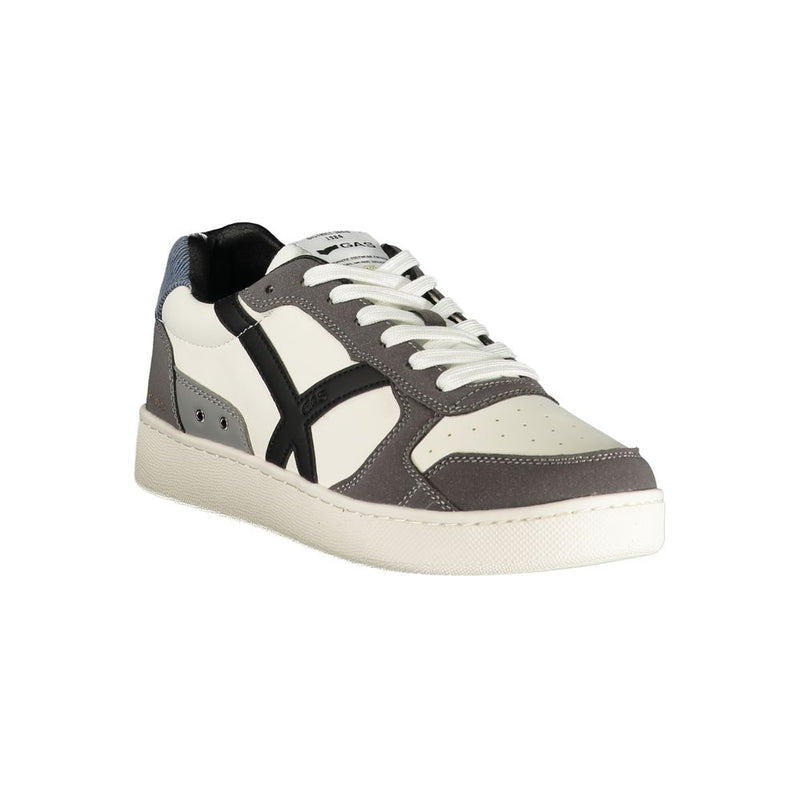 Gas Bianco Polyester Men Sneaker - Sammy LTX Sports Shoe