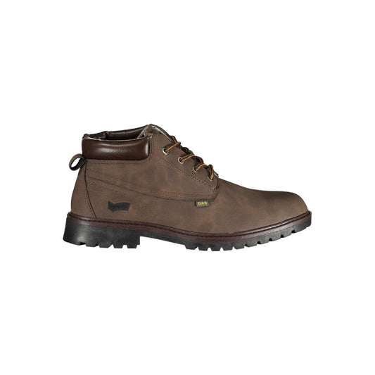 Gas Marrone Poliuretano Bottines pour hommes