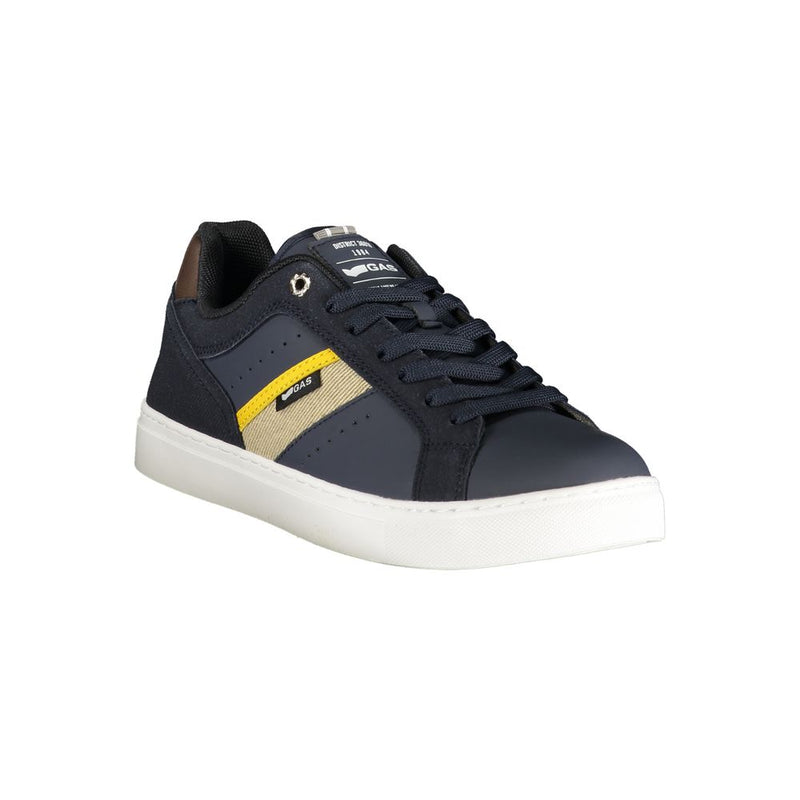 Sneakers Gas Nottingham Bleu Polyuréthane pour Homme