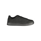 Gas Nottingham Lace-Up Ankle Boot - Black Polyurethane Men Sneaker