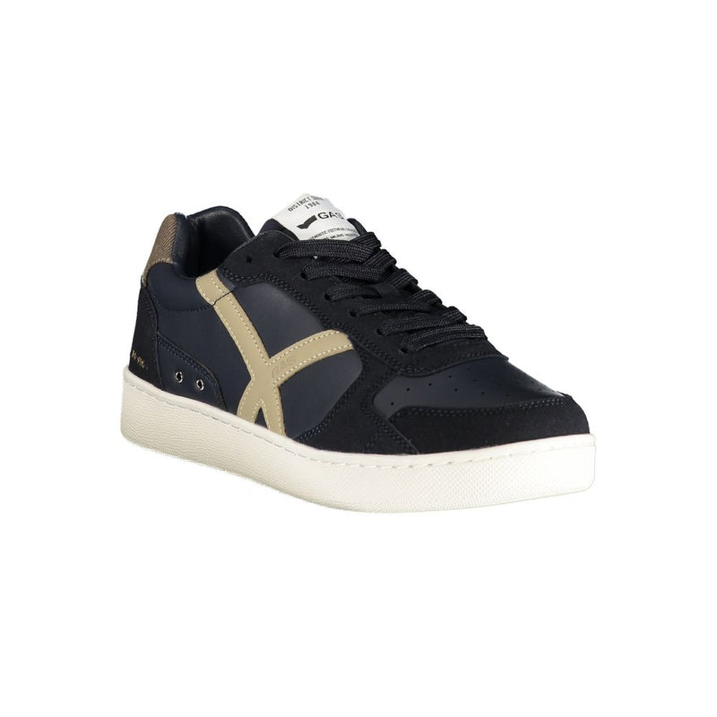 Gas DONALD LTX Blue Polyester Men Sneaker