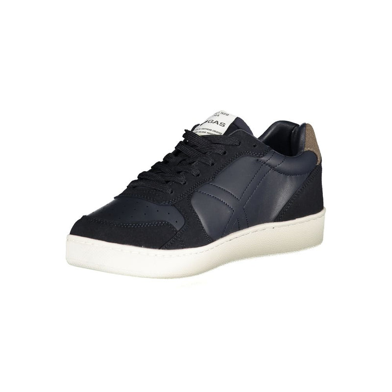 Gas DONALD LTX Blue Polyester Men Sneaker