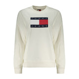 Sweatshirt Femme Bianco en Coton Tommy Hilfiger - Élégance et Confort