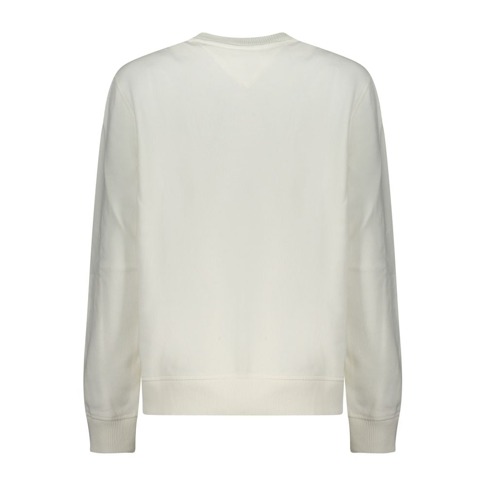 Sweatshirt Femme Bianco en Coton Tommy Hilfiger - Élégance et Confort