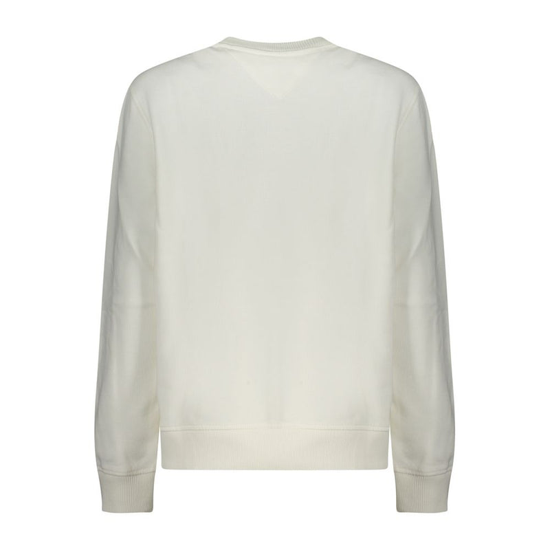 Sweatshirt Femme Bianco en Coton Tommy Hilfiger - Élégance et Confort