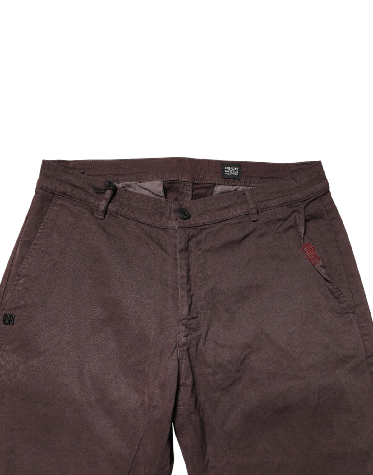 Daniele Alessandrini Jean Skinny Homme Brun en Coton