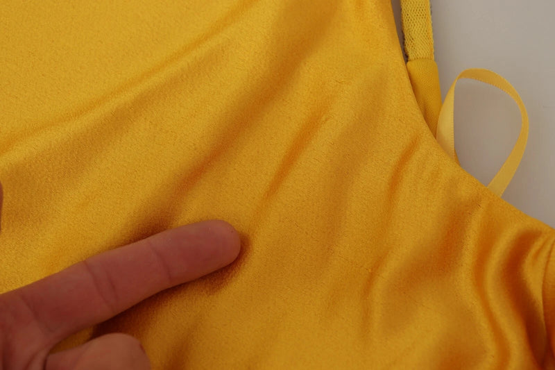 Ralph Lauren Yellow Sheath Sleeveless Long Dress for Women