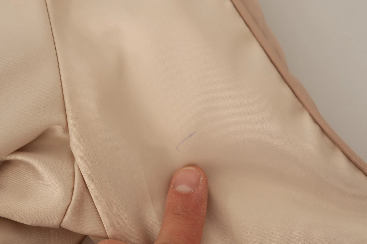 Twinset Bomber Full Zip Beige Jacket for Women