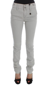 Costume National C’N’C Super Slim Fit Jeans Gray pour Femme