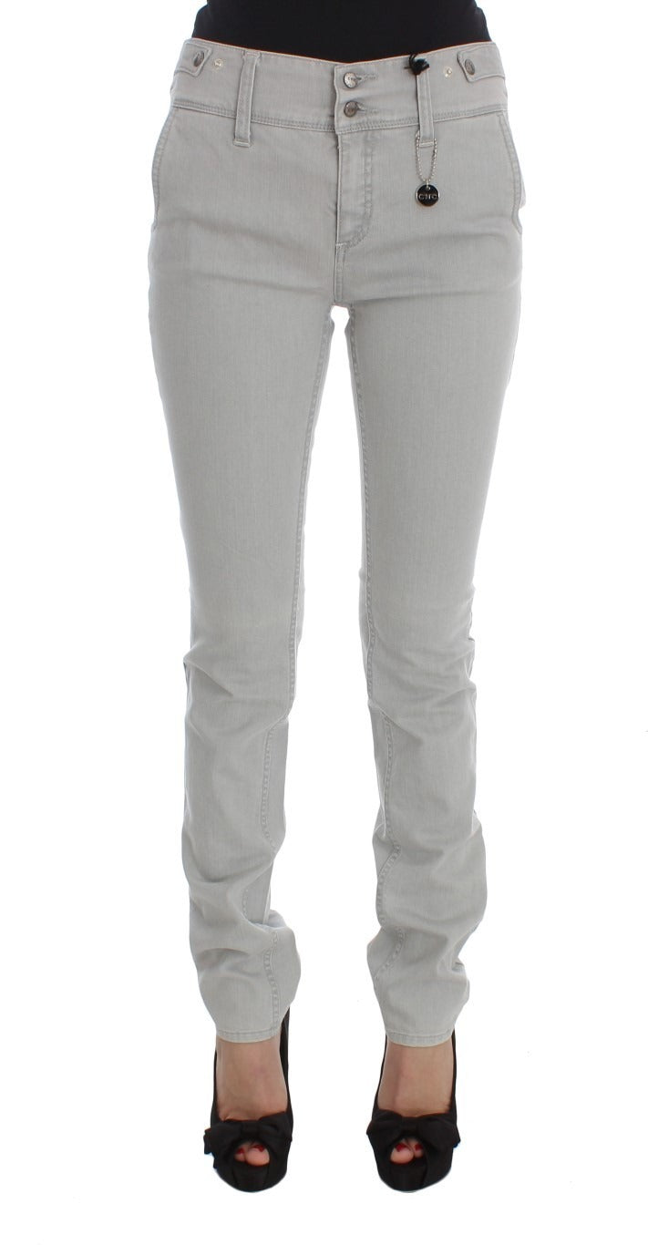 Costume National C’N’C Super Slim Fit Jeans Gray pour Femme