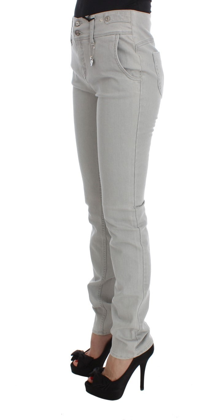 Costume National C’N’C Super Slim Fit Jeans Gray pour Femme