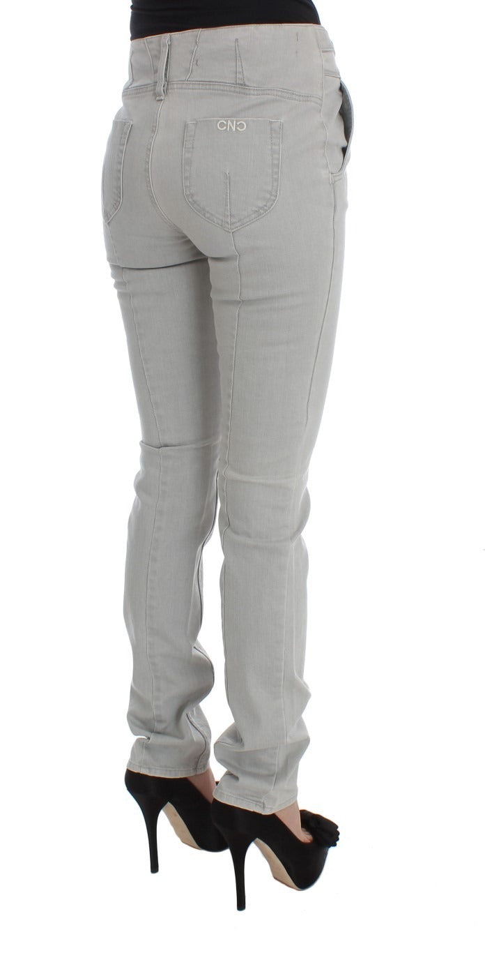 Costume National C’N’C Super Slim Fit Jeans Gray pour Femme
