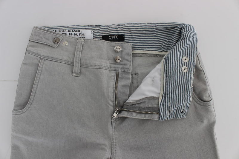 Costume National C’N’C Super Slim Fit Jeans Gray pour Femme