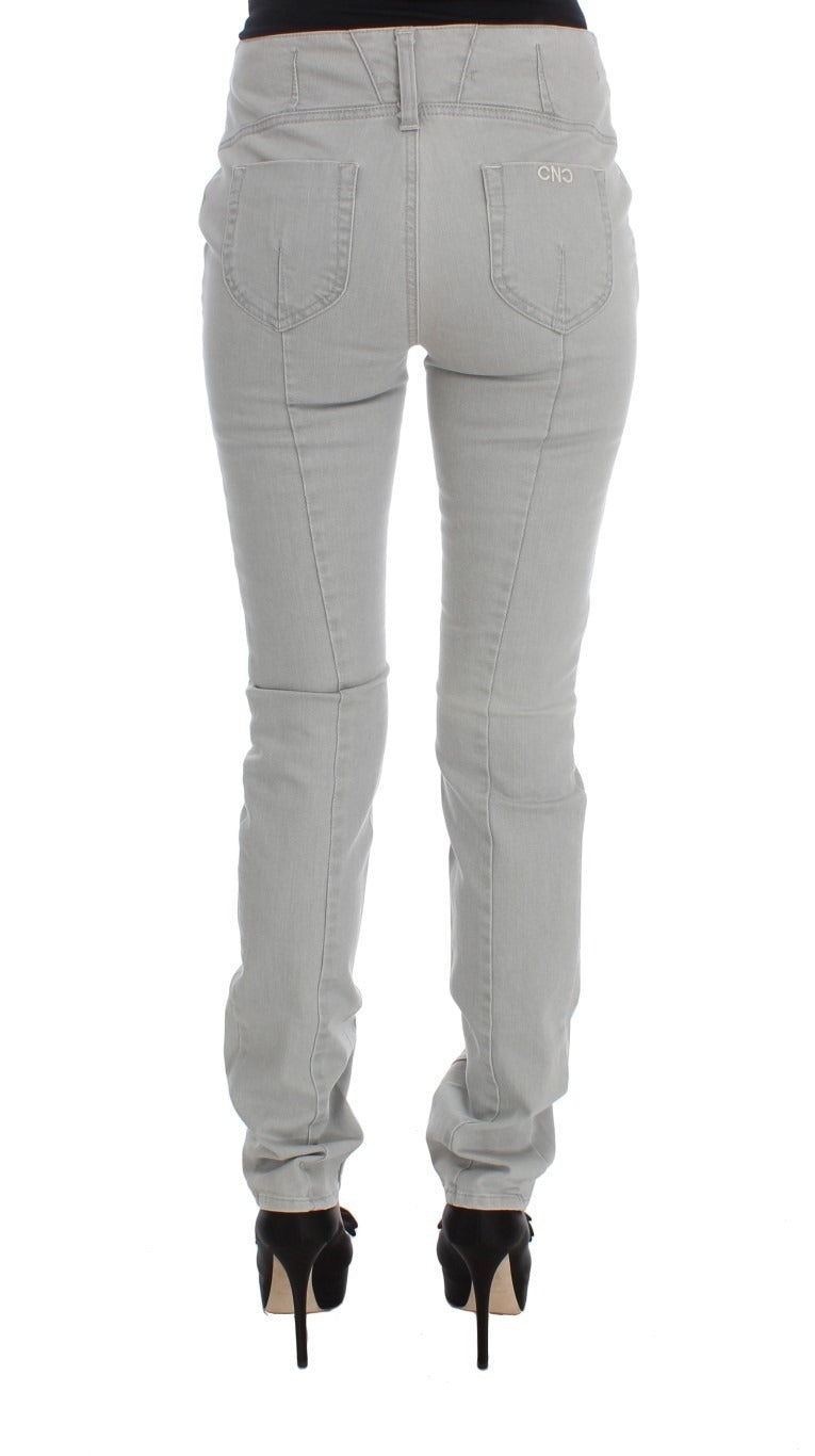 Costume National C’N’C Super Slim Fit Jeans Gray pour Femme