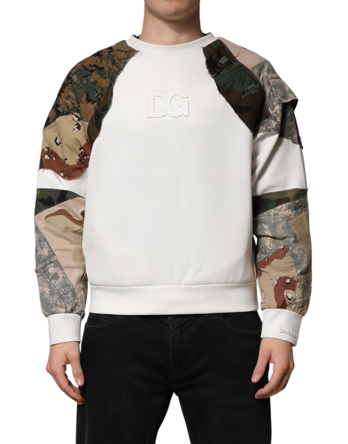 Dolce & Gabbana Multicolor Camouflage Sweatshirt