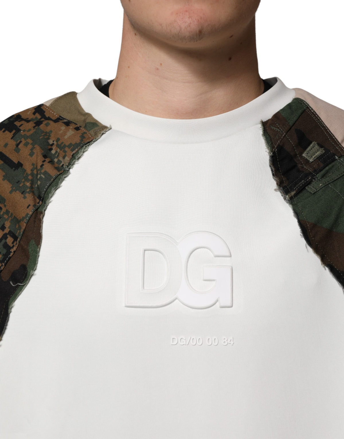 Dolce & Gabbana Multicolor Camouflage Sweatshirt