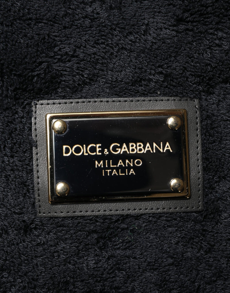 Sweat-shirt Dolce &amp; Gabbana noir en coton à col V pour homme
