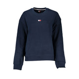 Sweatshirt Femme en Coton Bleu Tommy Hilfiger
