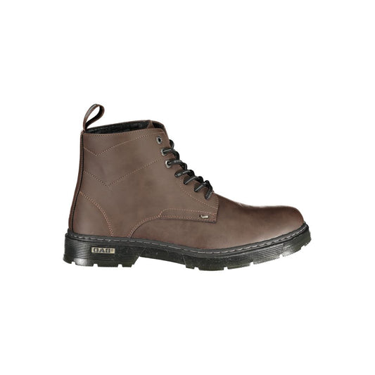 Gas Marrone Poliuretano Bottines pour hommes