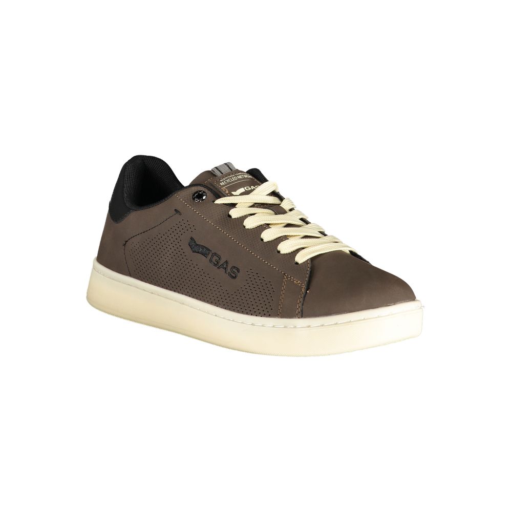 Gas Marrone Poliuretano Men Sneaker