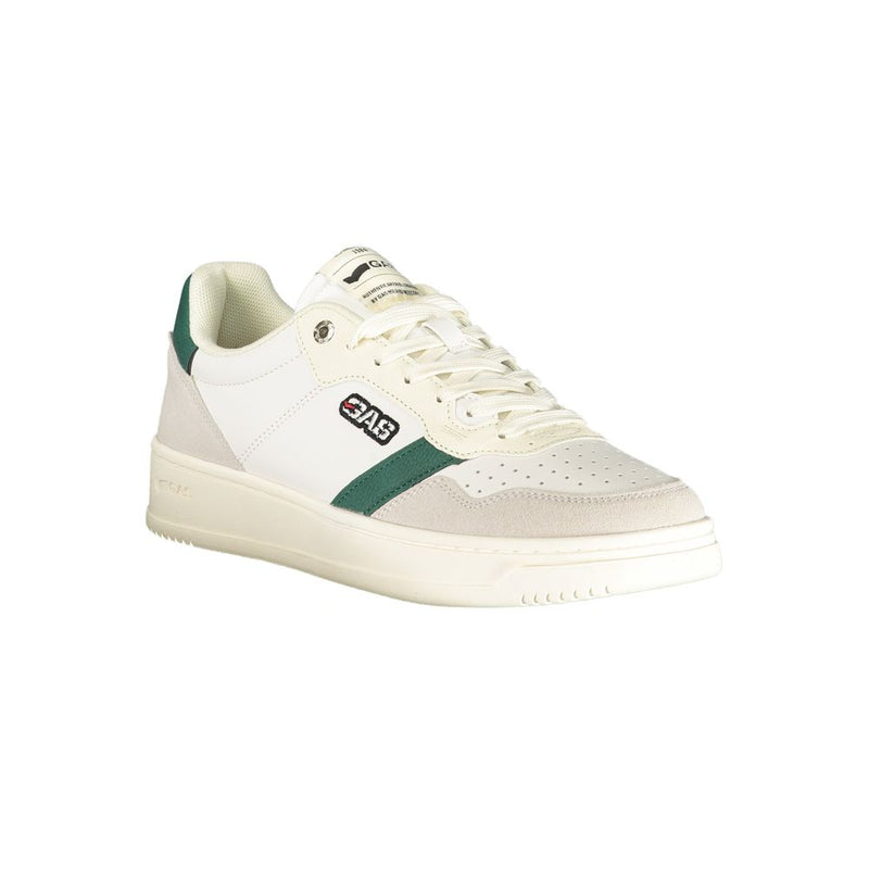 Gas MONDAY LTX White Polyurethane Men Sneaker