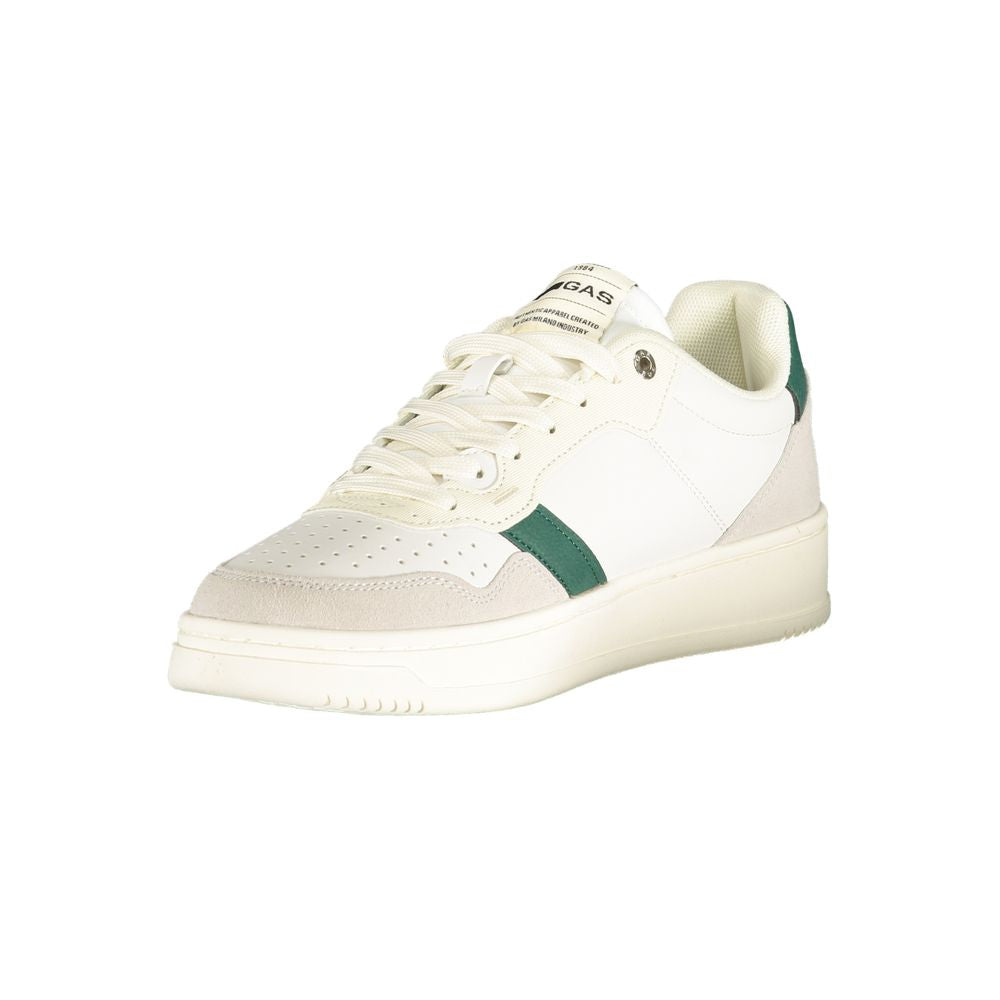 Gas MONDAY LTX White Polyurethane Men Sneaker