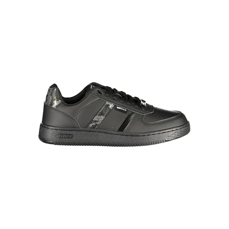 Gas Kewin Mix Black Polyurethane Women's Sneaker