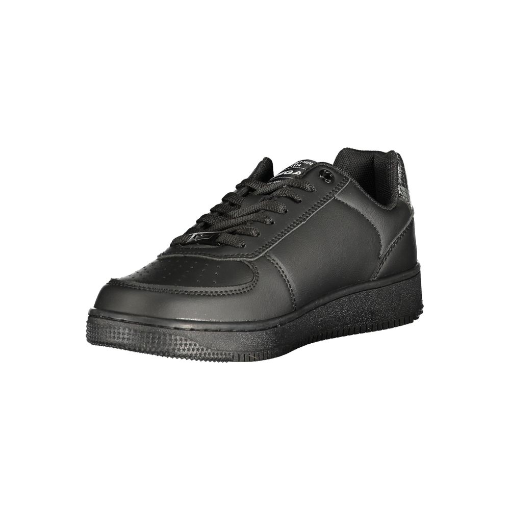 Gas Kewin Mix Black Polyurethane Women's Sneaker