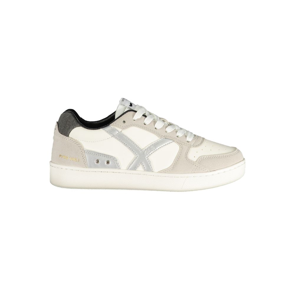 Baskets femme en polyuréthane Gas Bianco