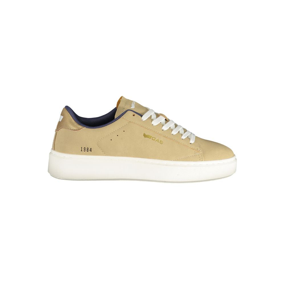 Gas Nika LTX Beige Polyurethane Women Sneaker