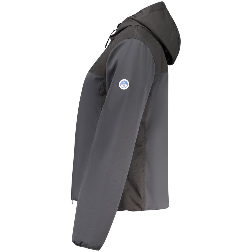 North Sails Black Polyester Women's Jacket - Stylish & Versatile
