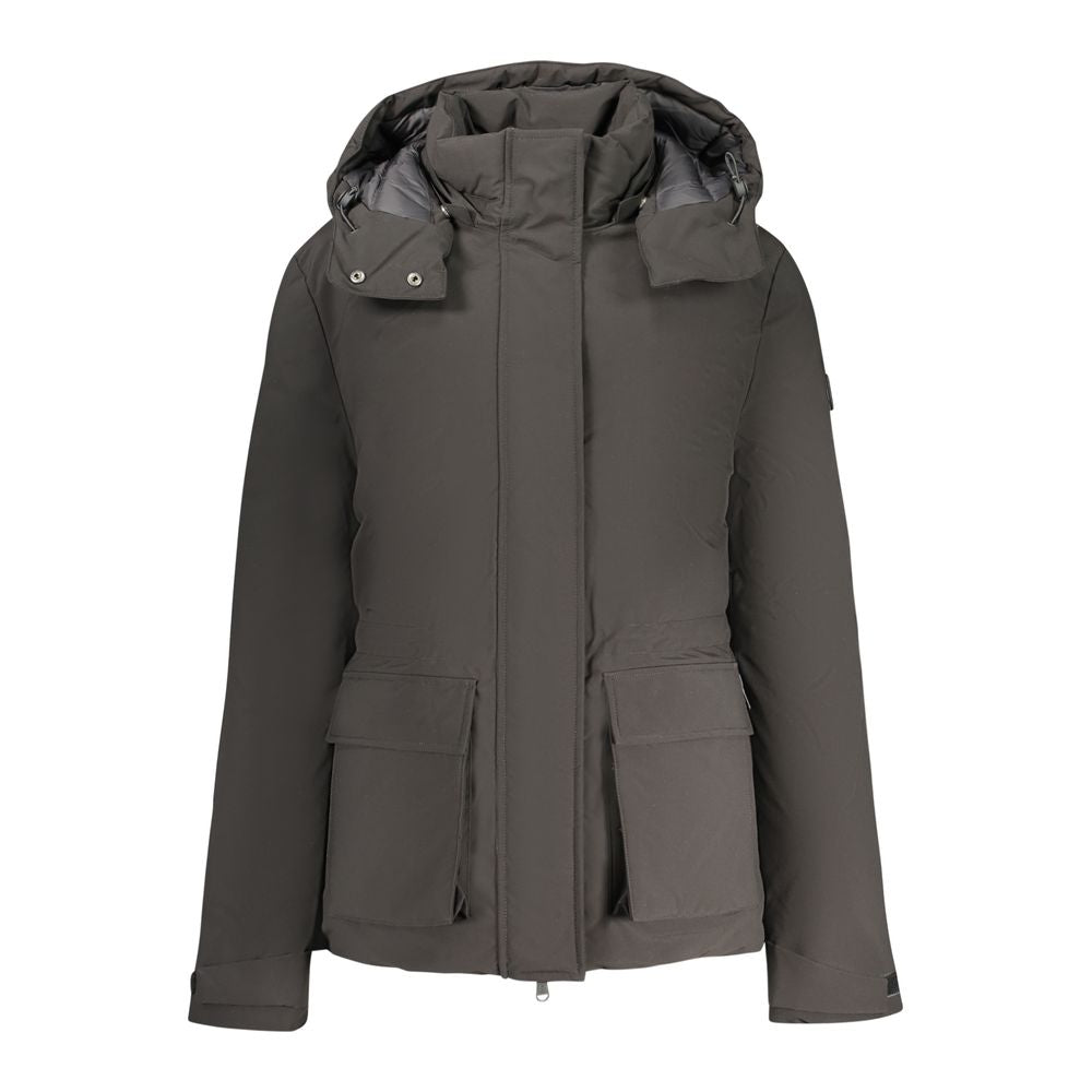 North Sails Nancy Black Polyester Parka Jacket