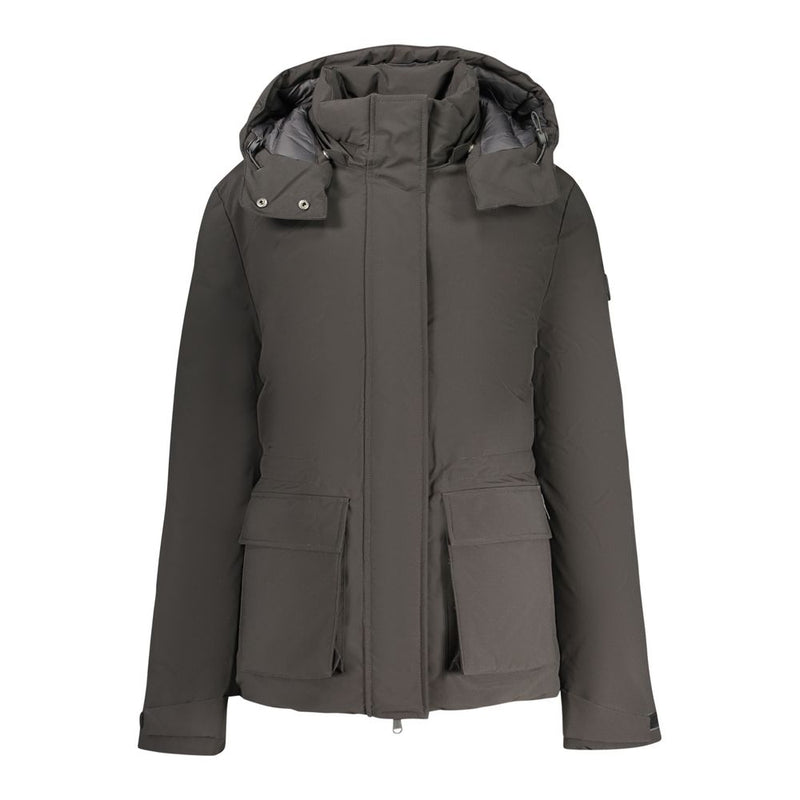 North Sails Nancy Black Polyester Parka Jacket
